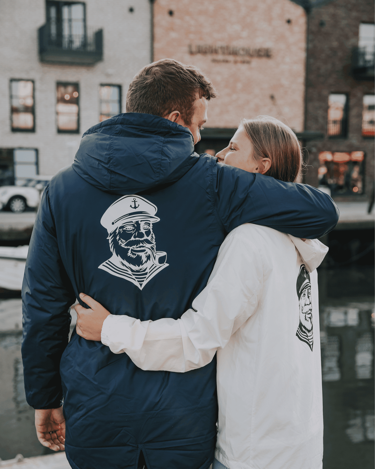 Regenjacke "Seemann" mit Models