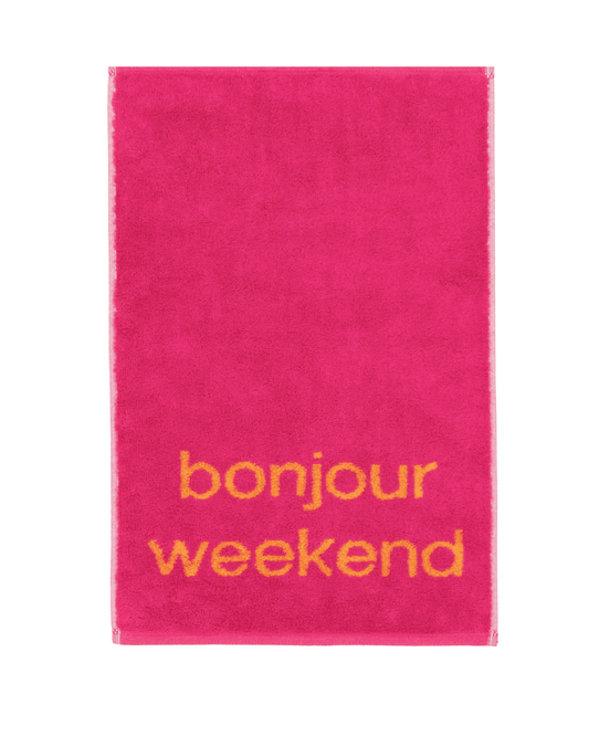 Gästehandtuch BONJOUR WEEKEND