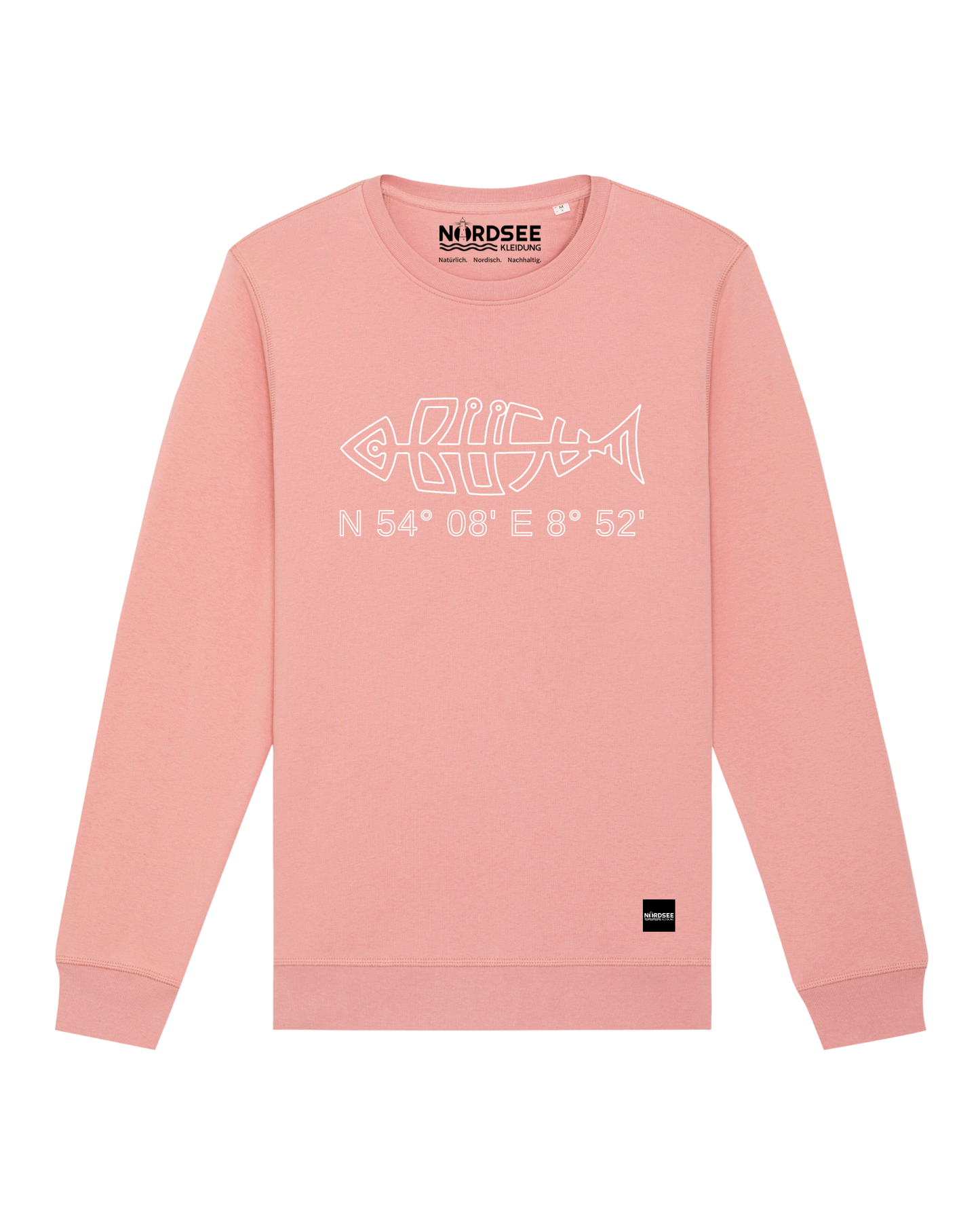 Sweatshirt Büsumfisch Outline