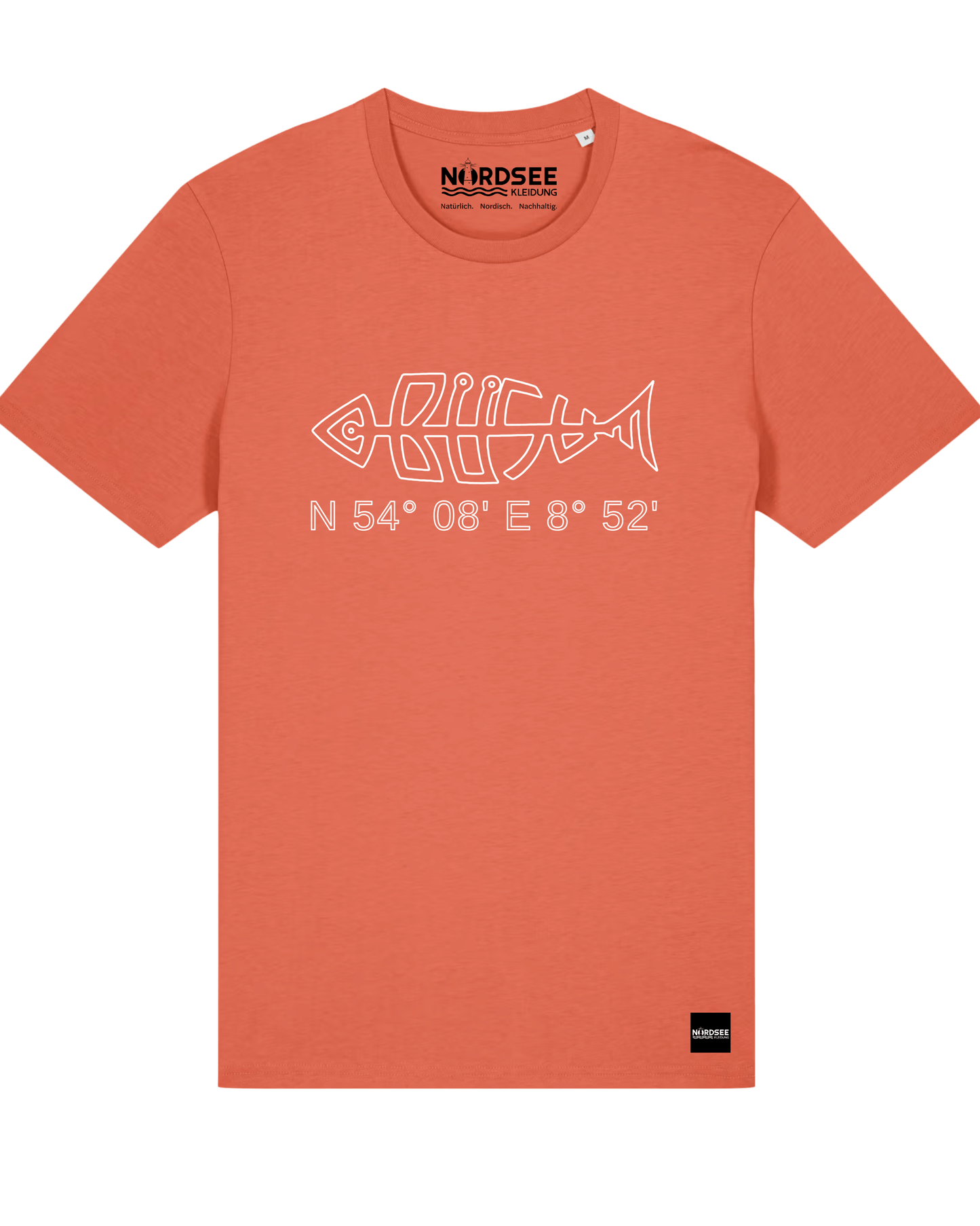 T-Shirt Büsumfisch Outline