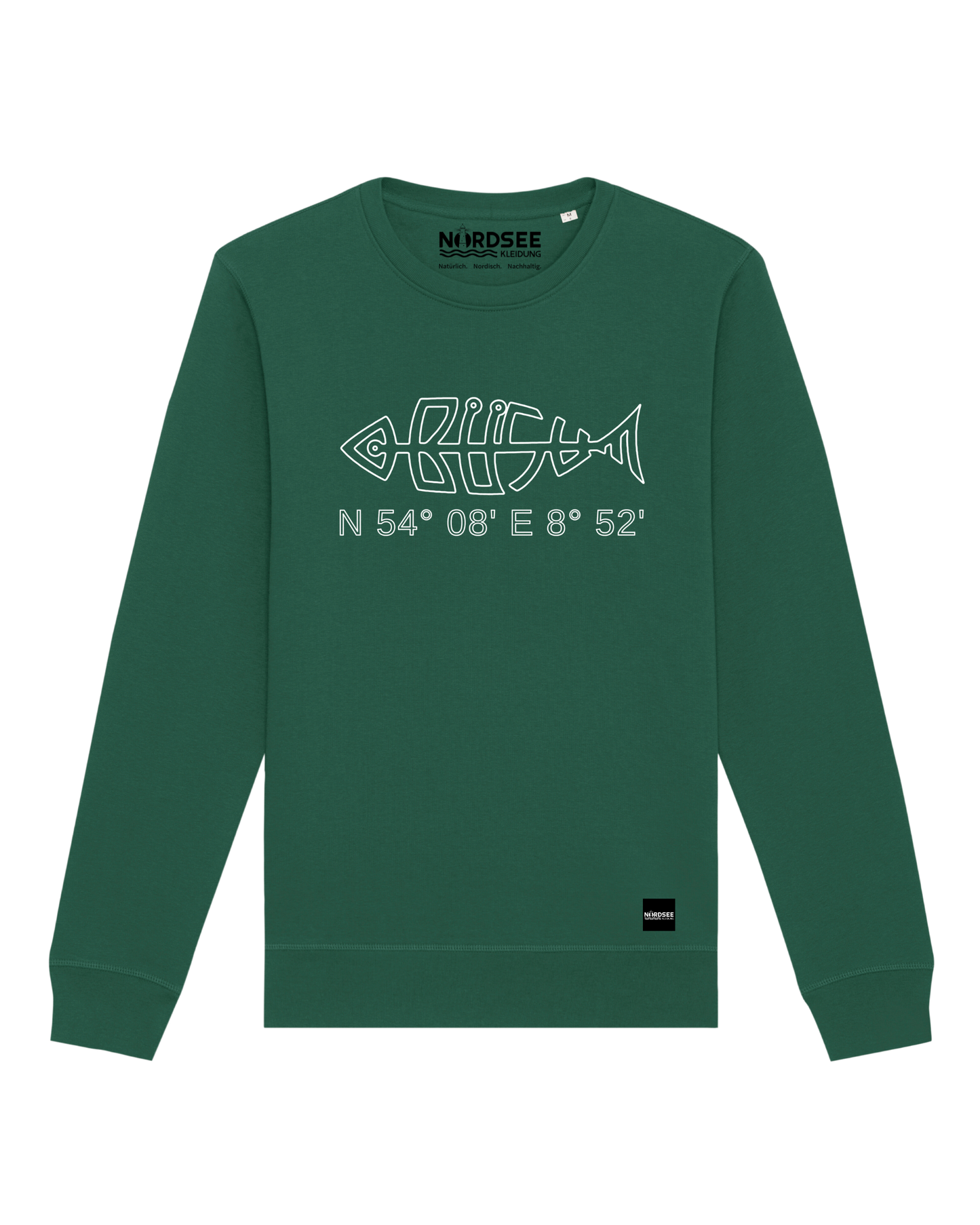 Sweatshirt Büsumfisch Outline