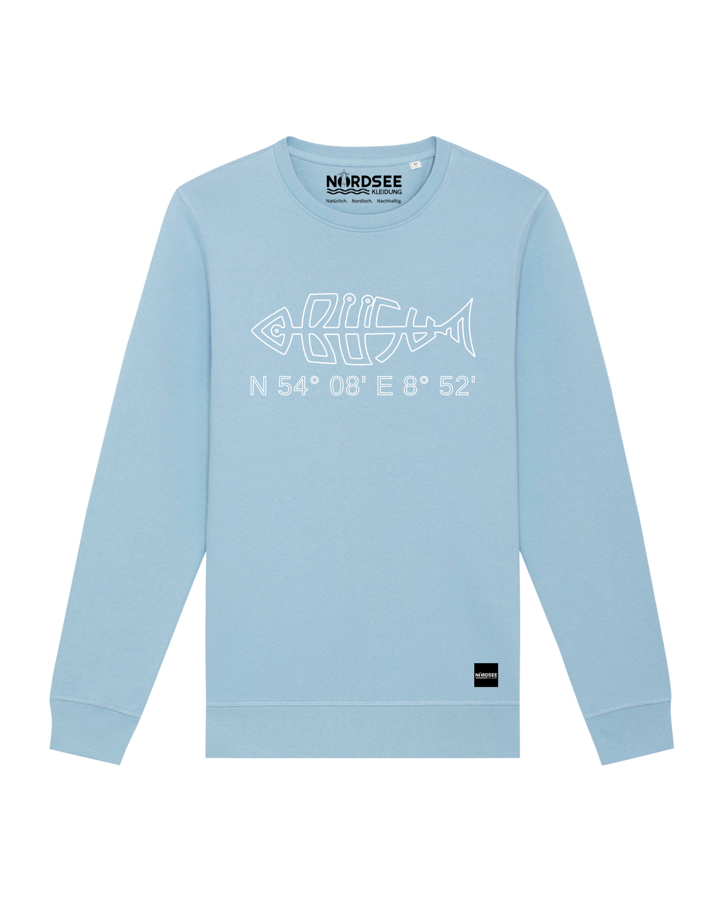 Sweatshirt Büsumfisch Outline
