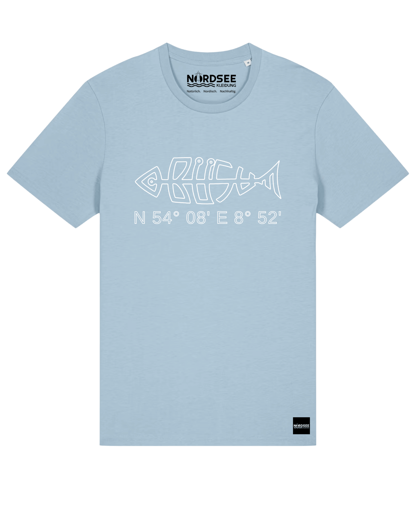 T-Shirt Büsumfisch Outline