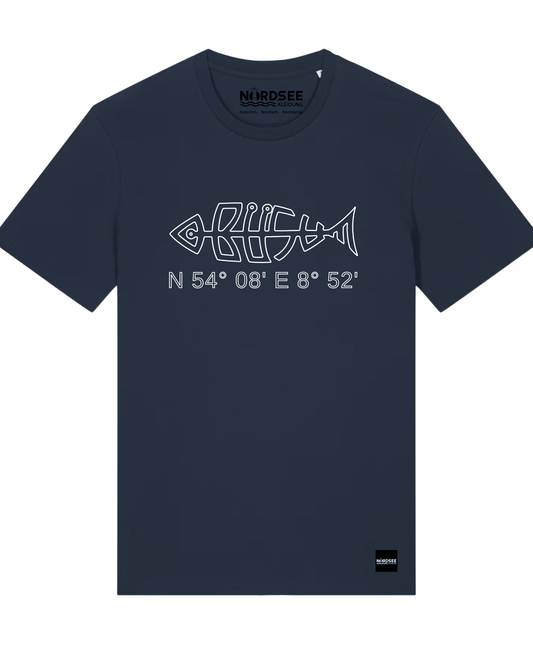 T-Shirt Büsumfisch Outline