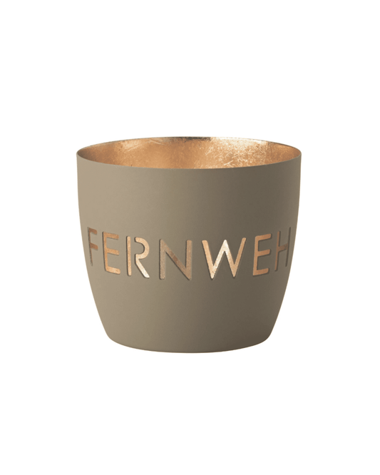 Fernweh Windlicht