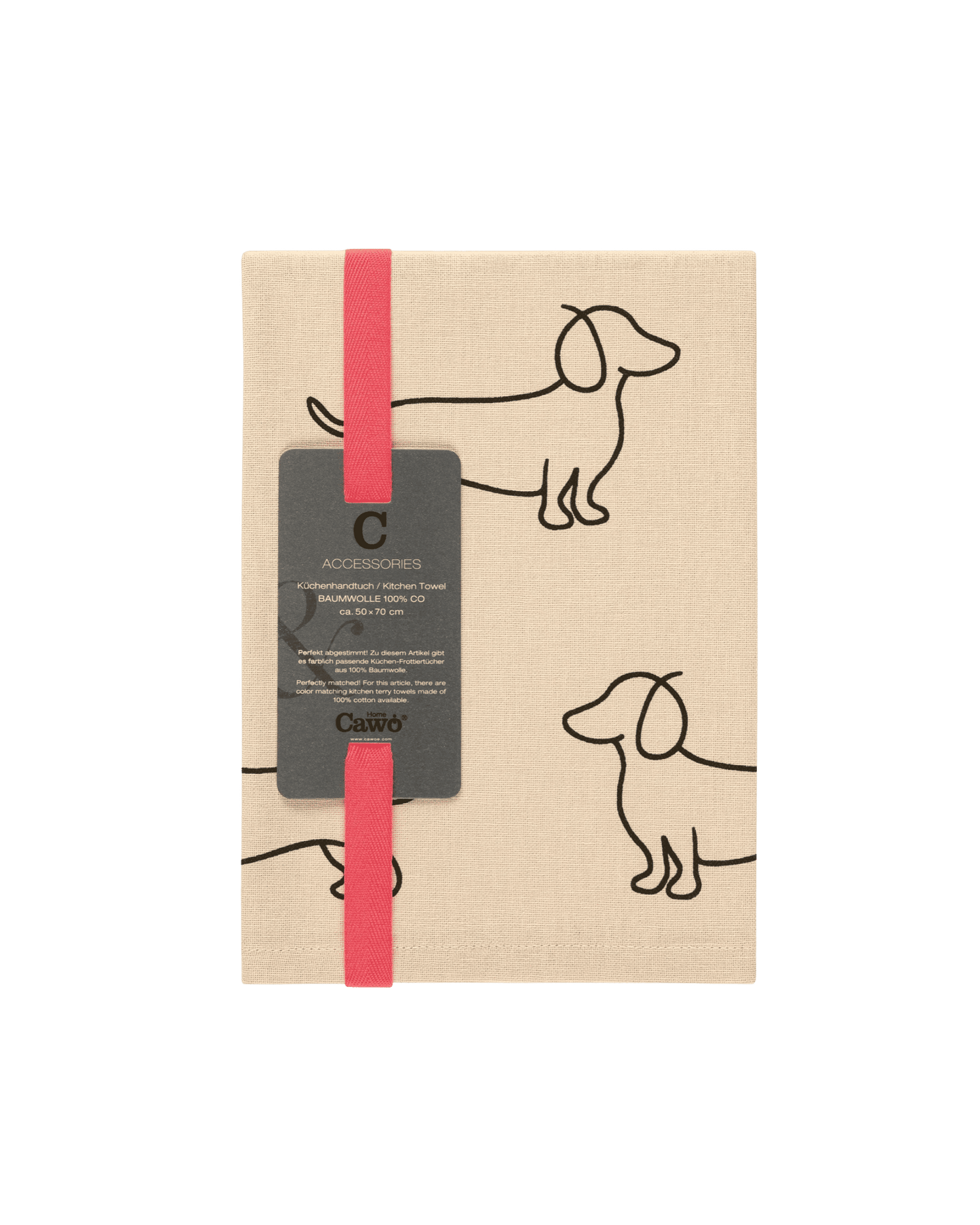 Geschirrtuch WE LOVE DOGS