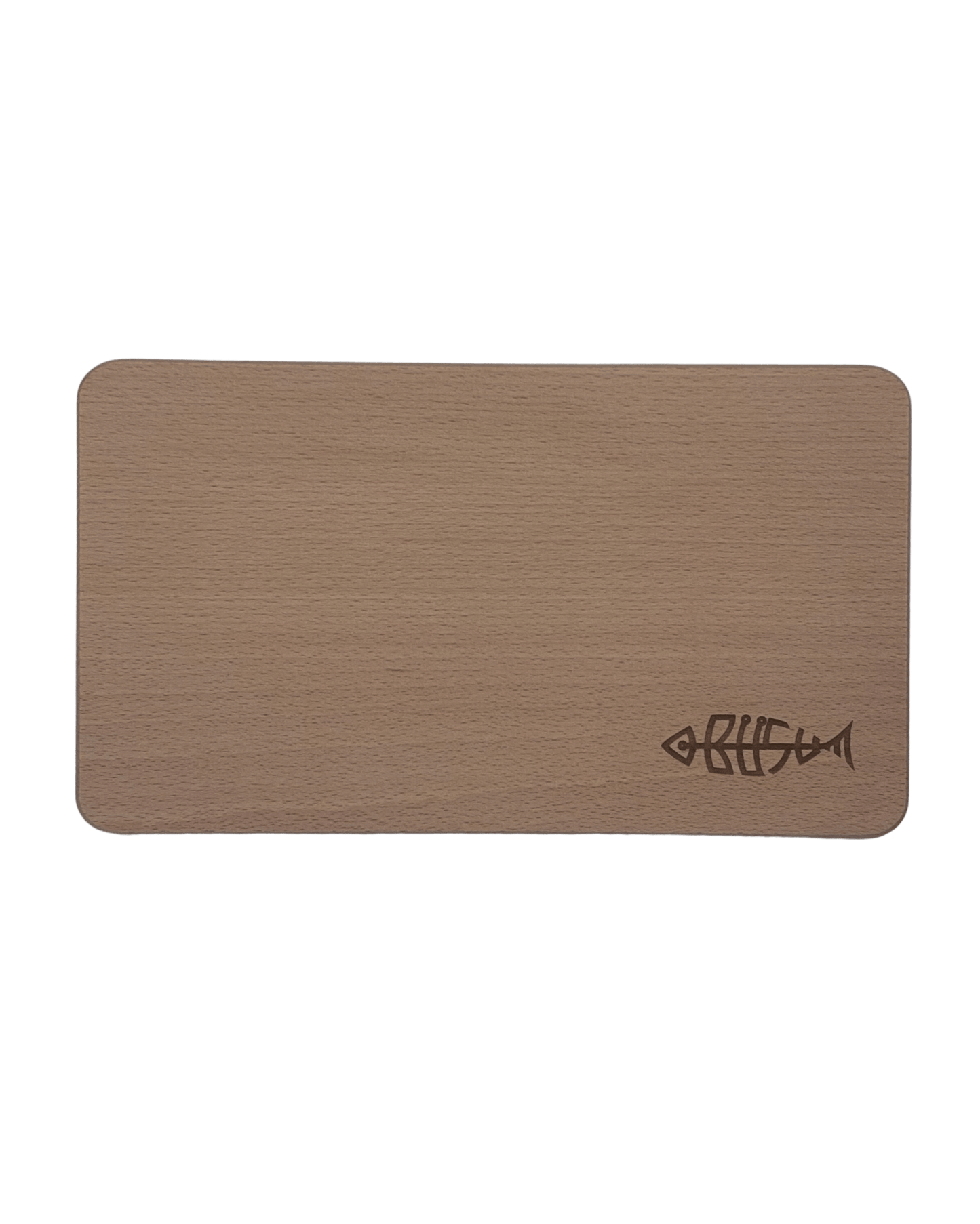 Holzschneidebrett Büsumfisch