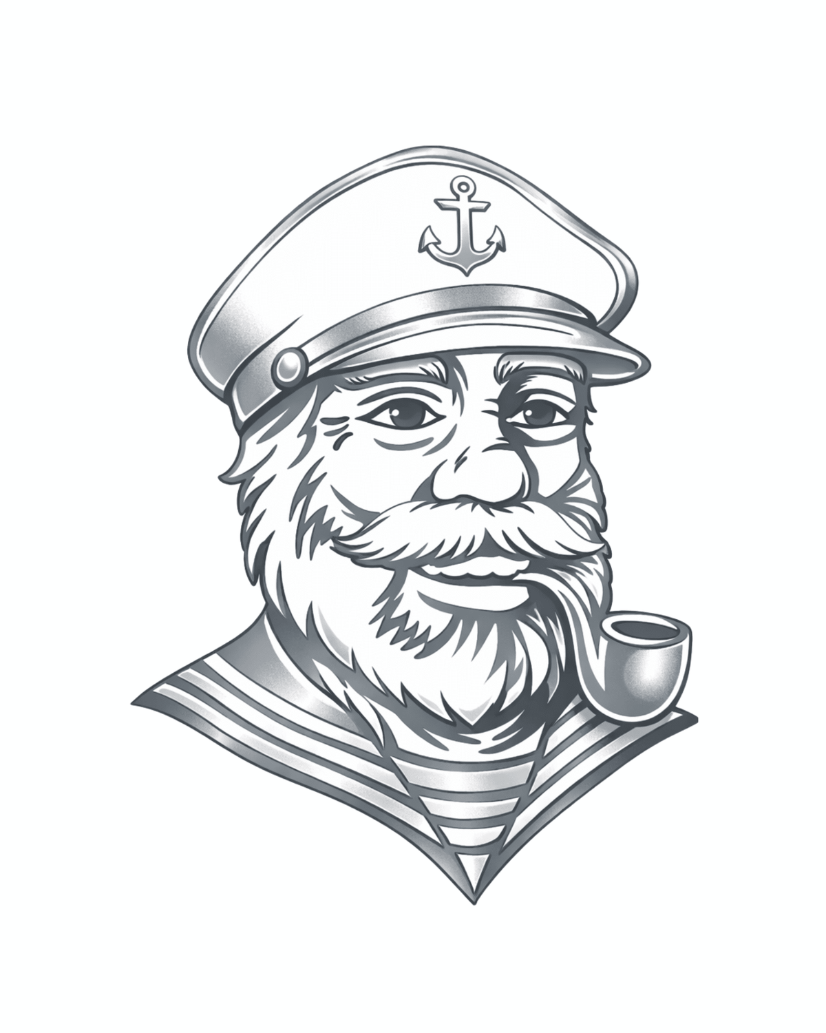 Aufkleber Seemann