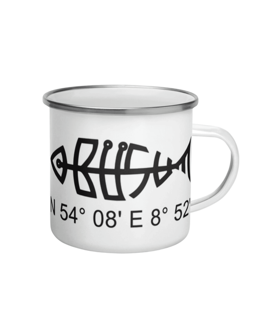 Mockup Emaille Becher Buesumfisch