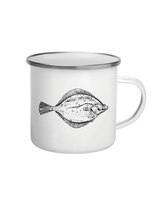 Mockup Emaille Becher Scholle