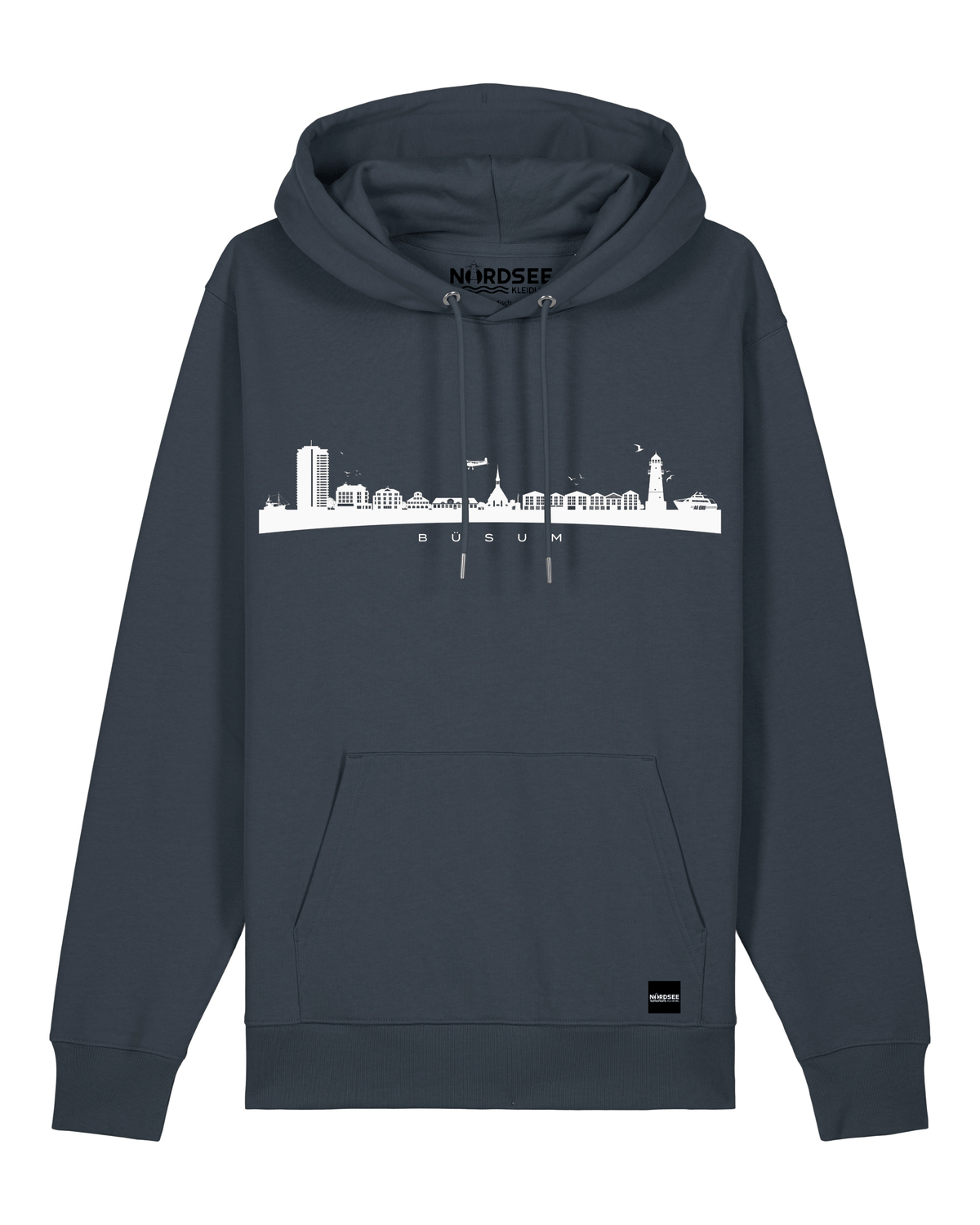Pullover "Büsum Skyline" India Ink Grey