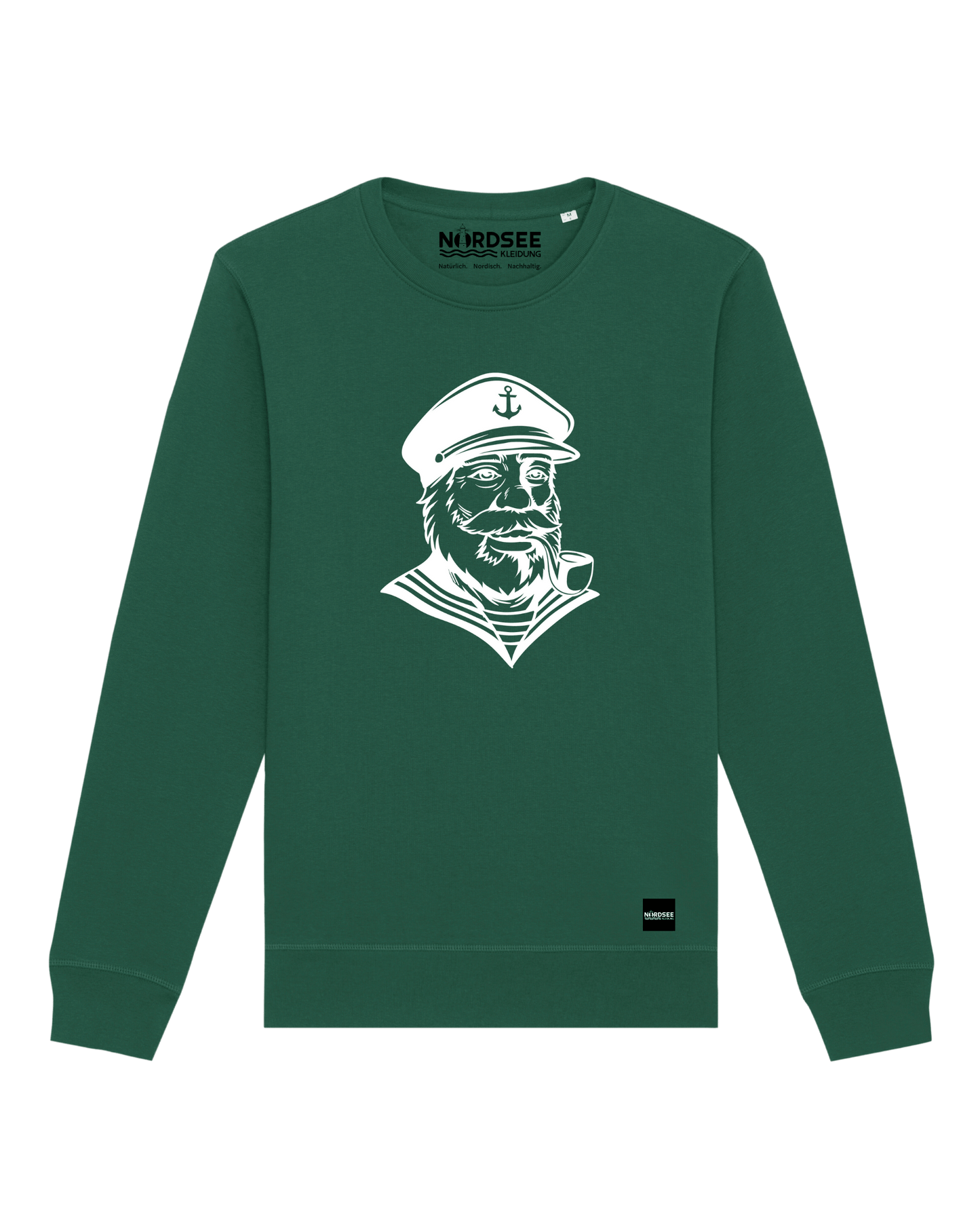 Sweatshirt "Seemann" Bottle Green