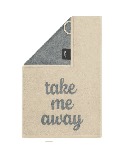Gästehandtuch TAKE ME AWAY