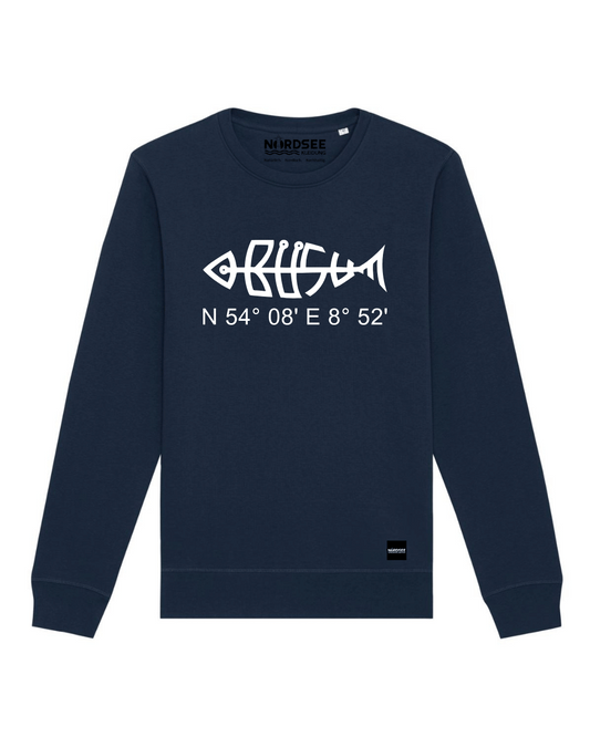 Sweatshirt "Büsumfisch" Navy