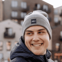 Rib Beanie "Büsumfisch" mit Model