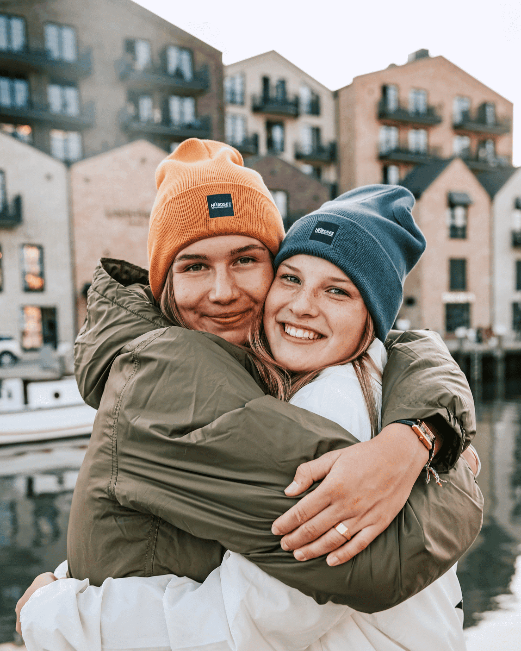 Rib Beanie "Nordseekleidung" mit Model