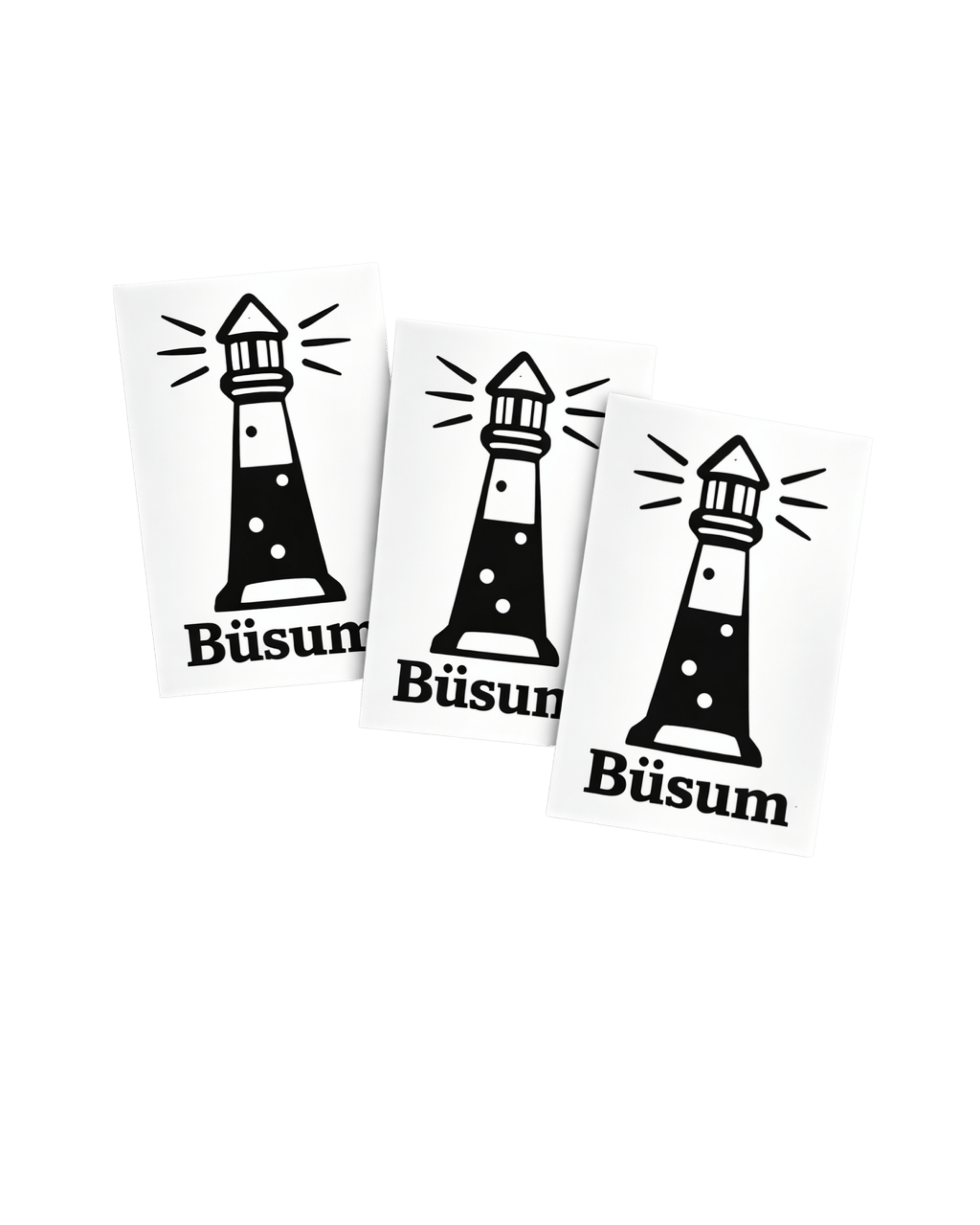 Büsum Leuchtturm Aufkleber
