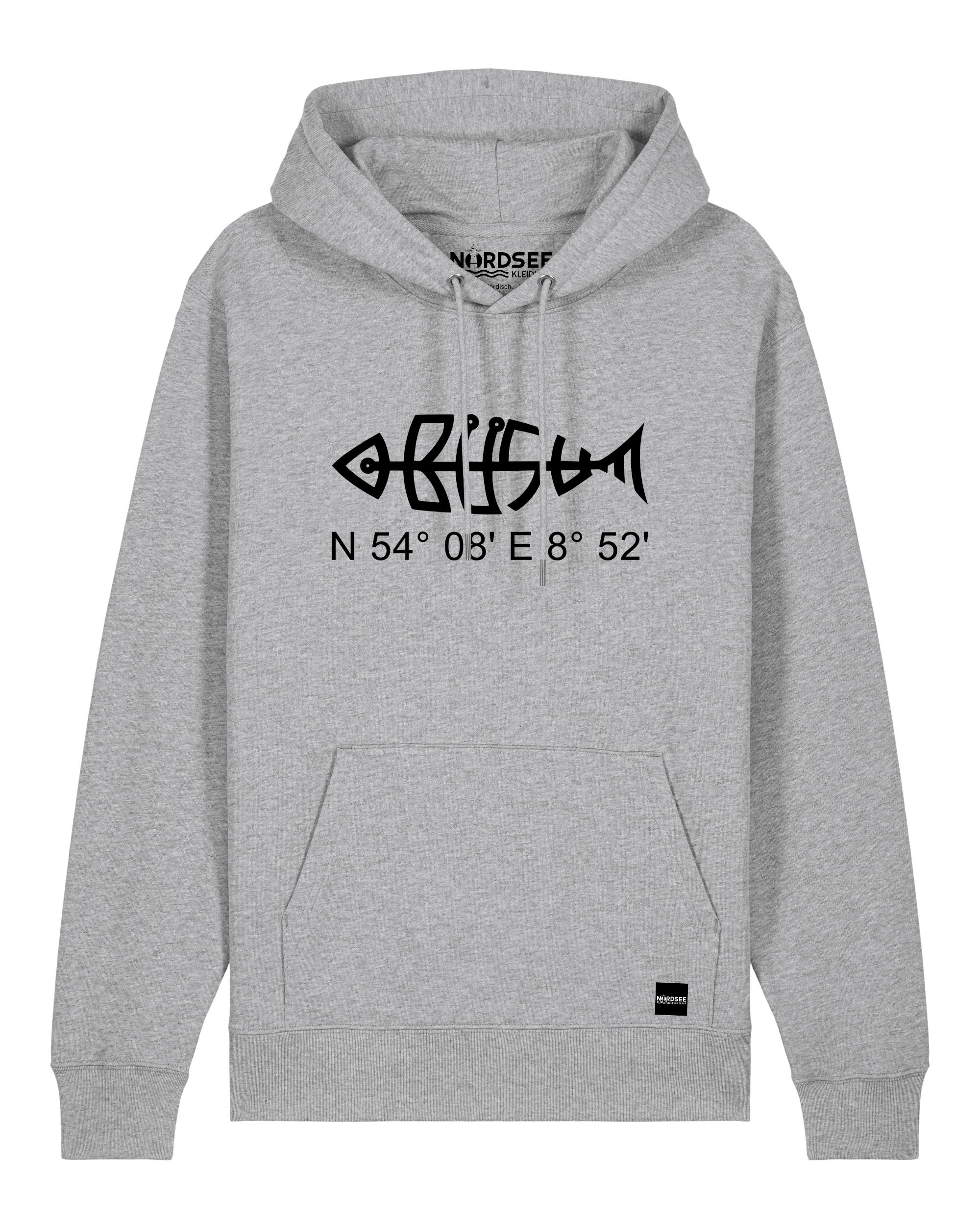 Pullover "Büsumfisch" Heather Grey