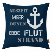 Kissen Ebbe Flut
