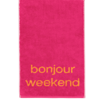 Gästehandtuch BONJOUR WEEKEND