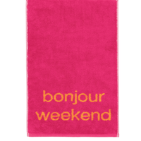 Gästehandtuch BONJOUR WEEKEND