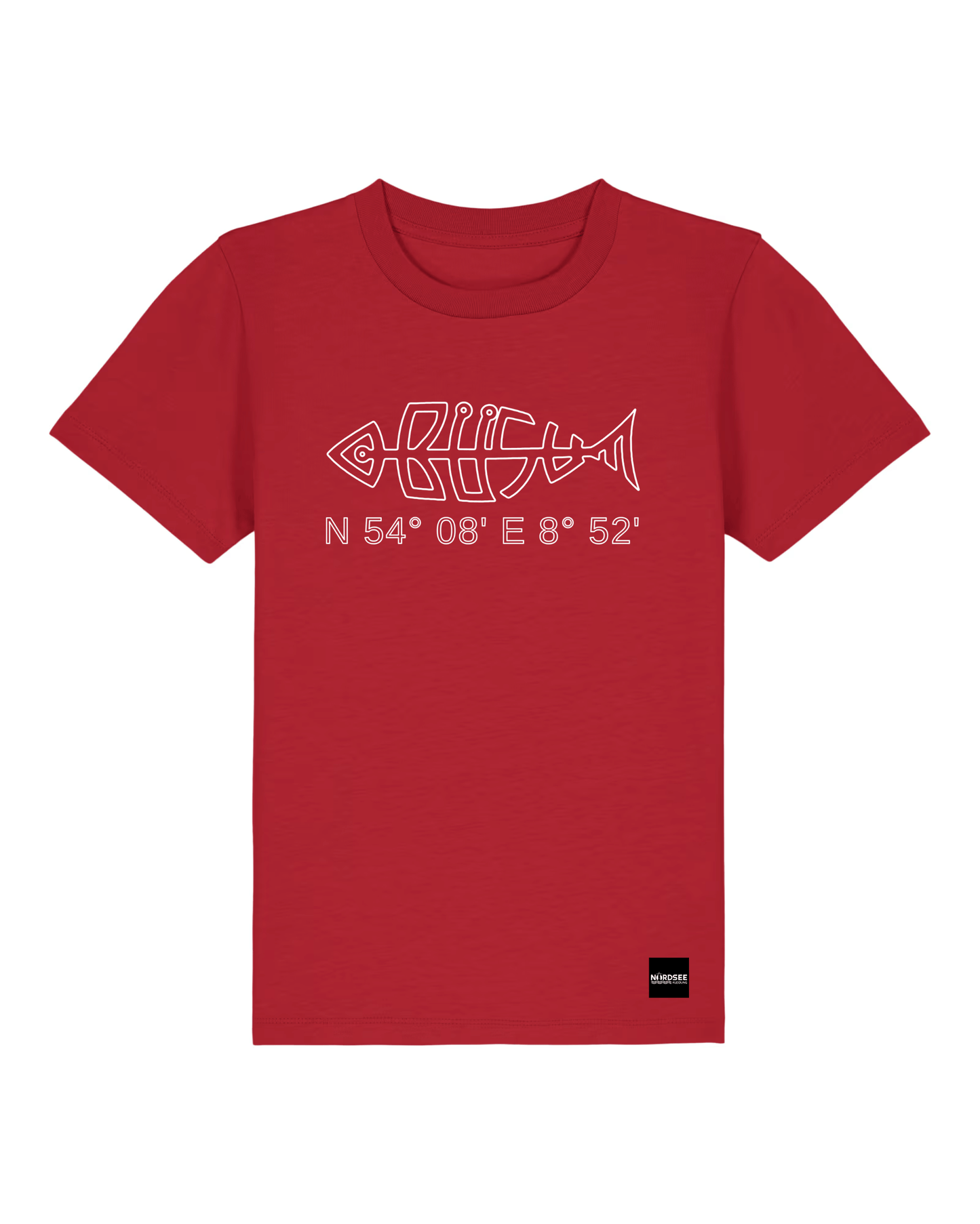 T-Shirt Büsumfisch Outline Kids