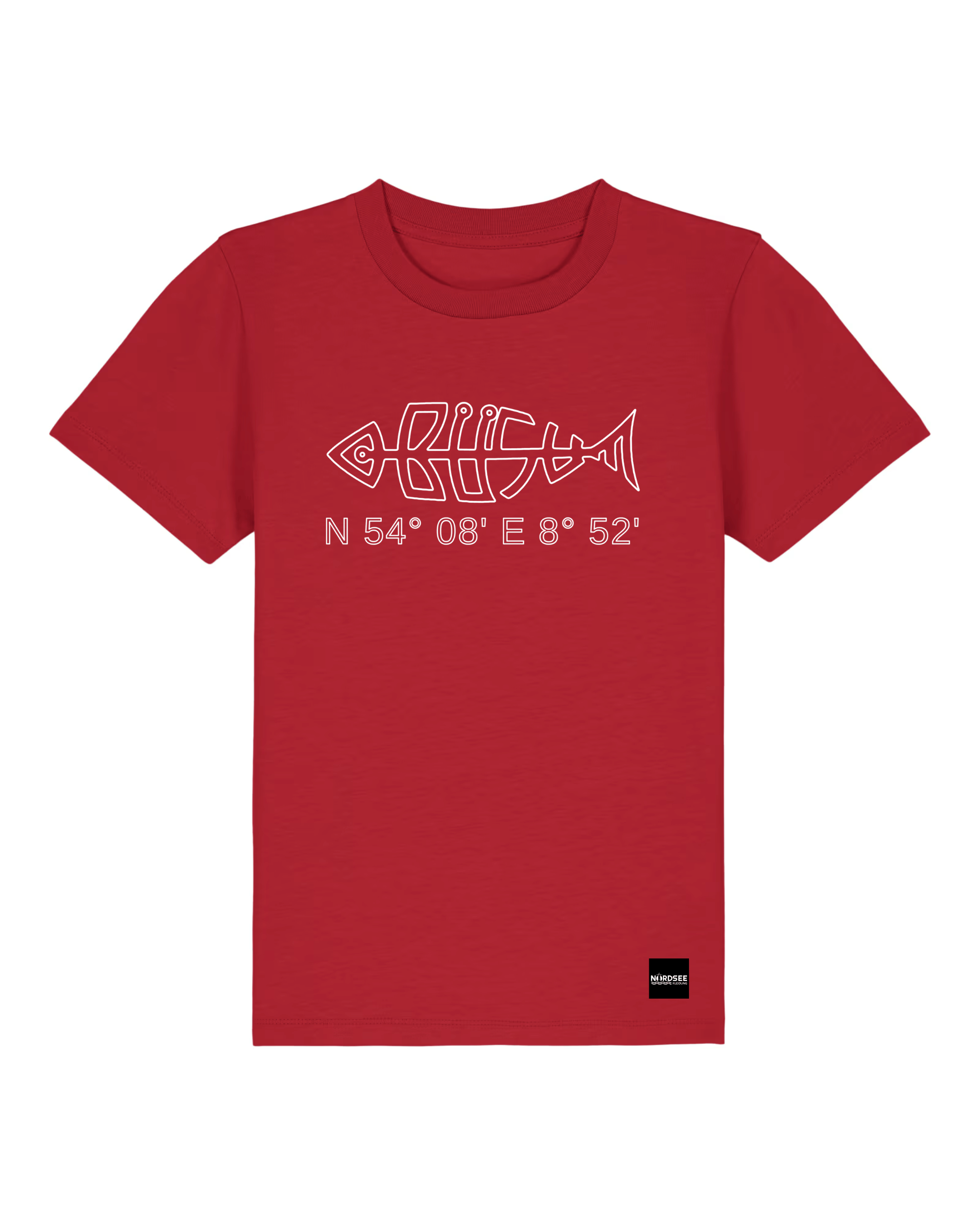 T-Shirt Büsumfisch Outline Kids