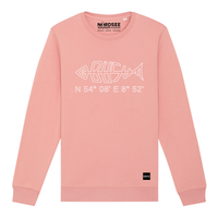 Sweatshirt Büsumfisch Outline