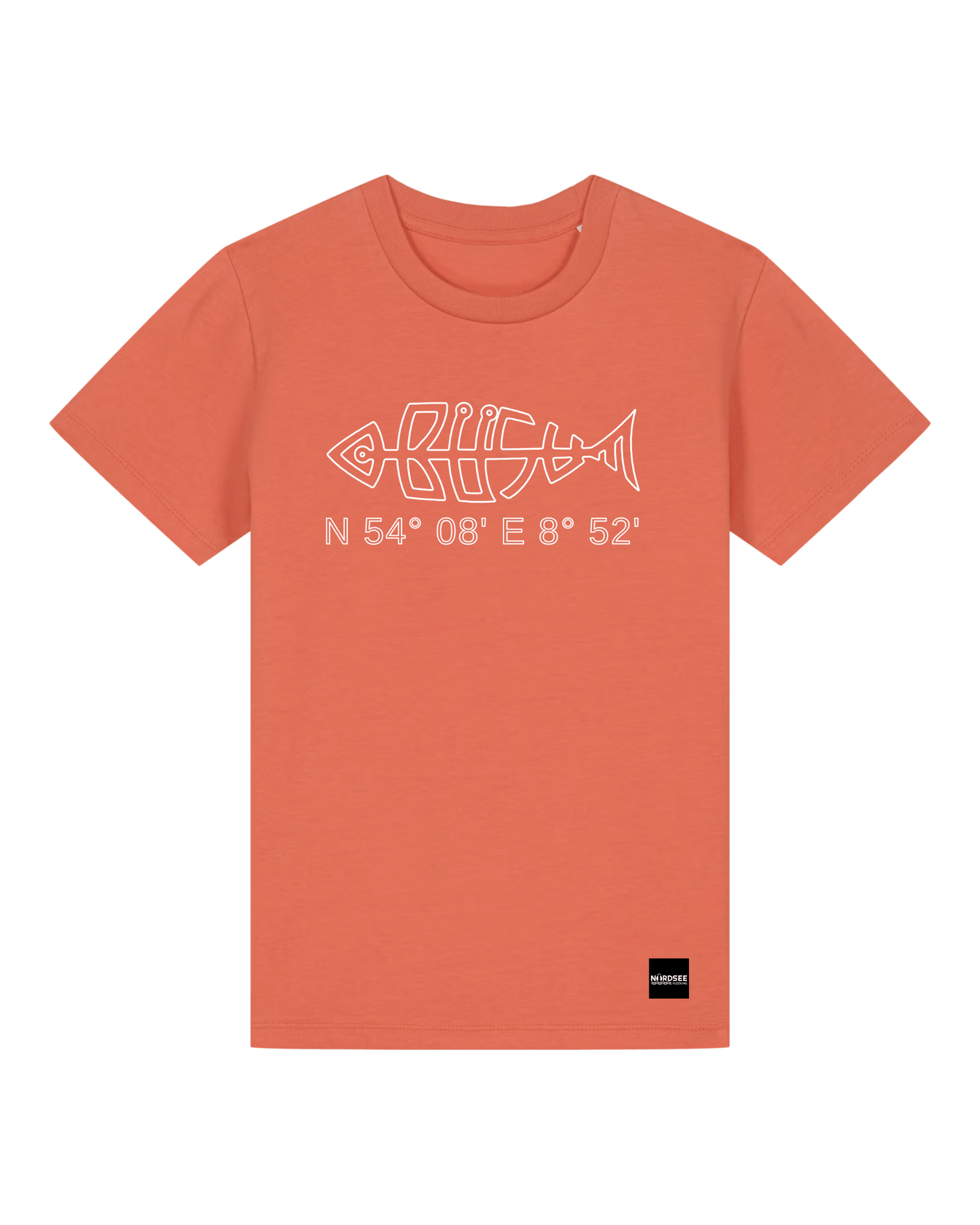 T-Shirt Büsumfisch Outline Kids