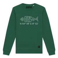 Sweatshirt Büsumfisch Outline