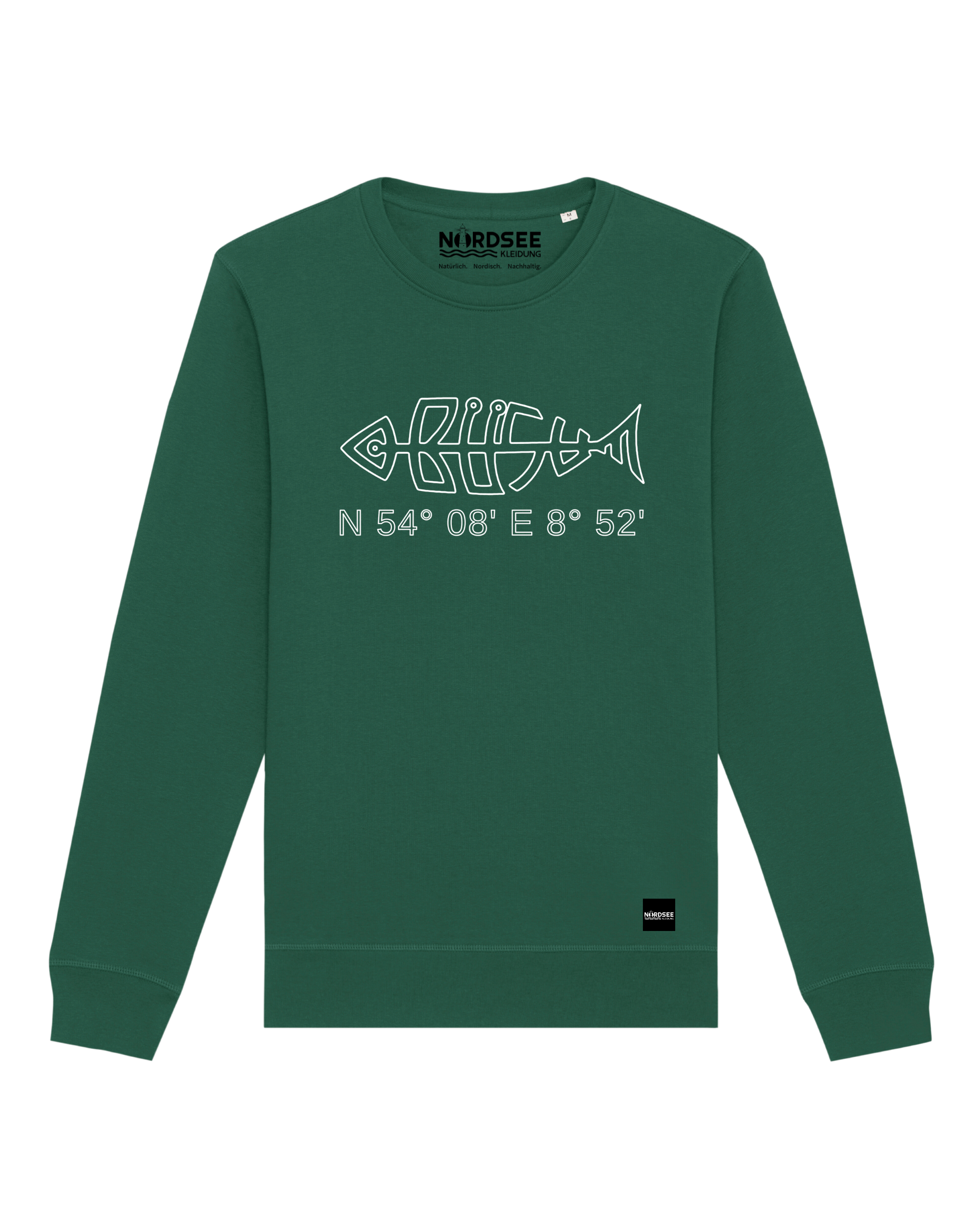 Sweatshirt Büsumfisch Outline