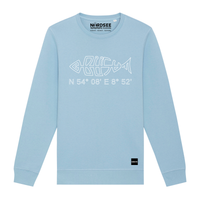 Sweatshirt Büsumfisch Outline