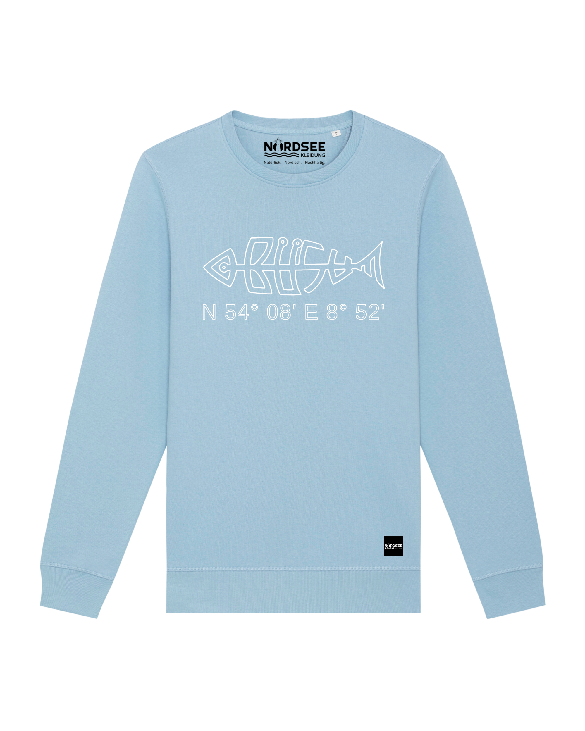 Sweatshirt Büsumfisch Outline