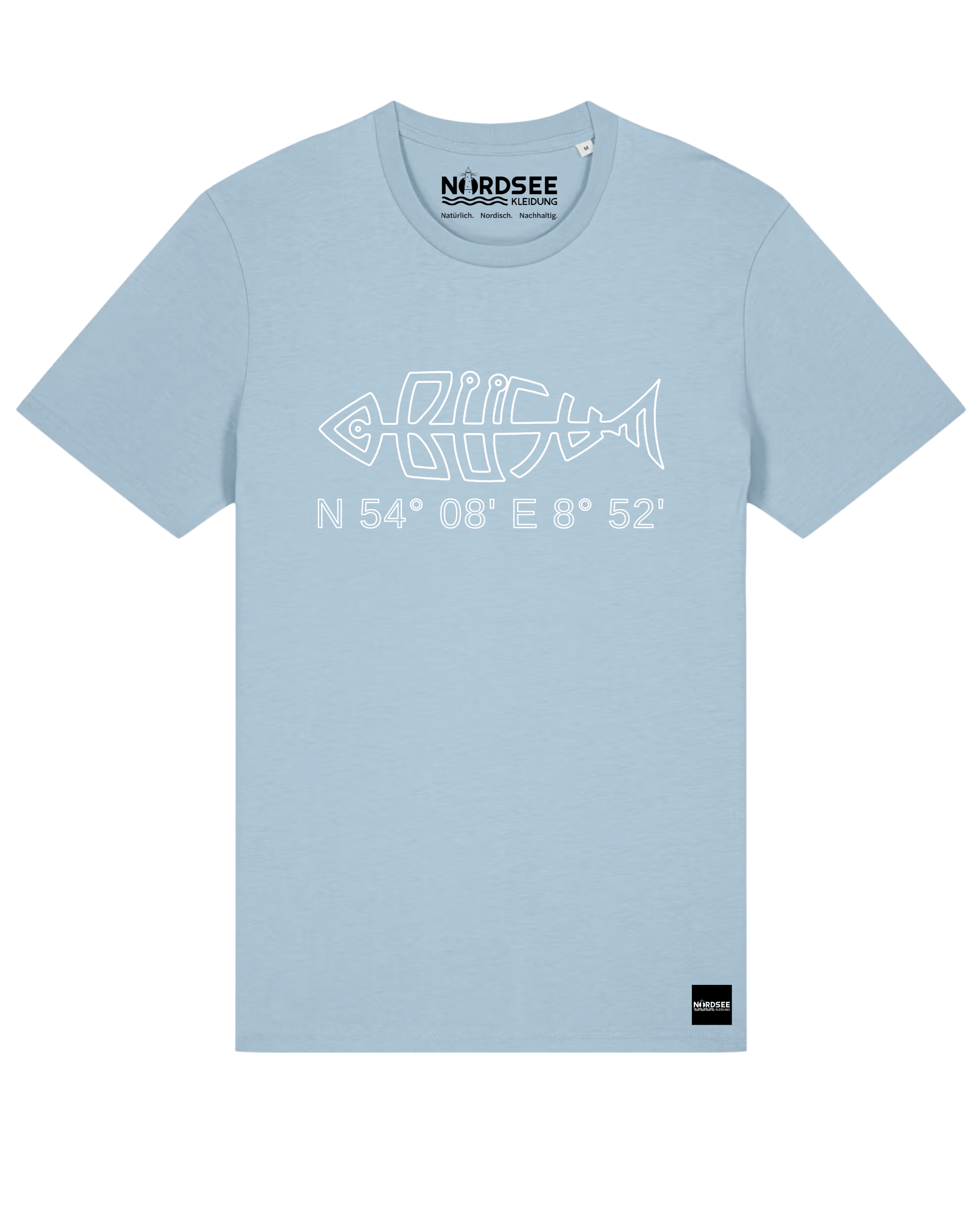 T-Shirt Büsumfisch Outline