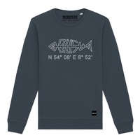Sweatshirt Büsumfisch Outline