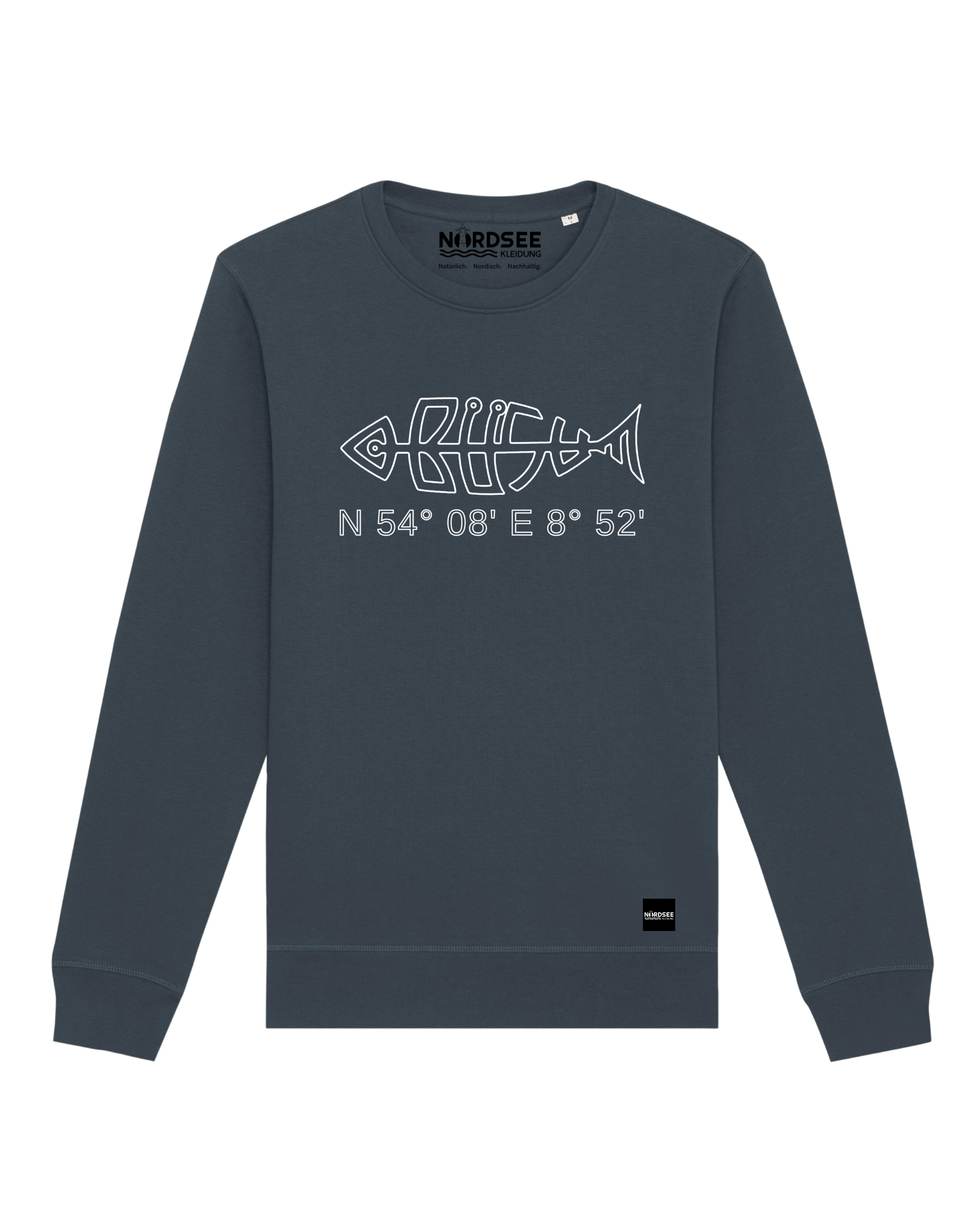 Sweatshirt Büsumfisch Outline