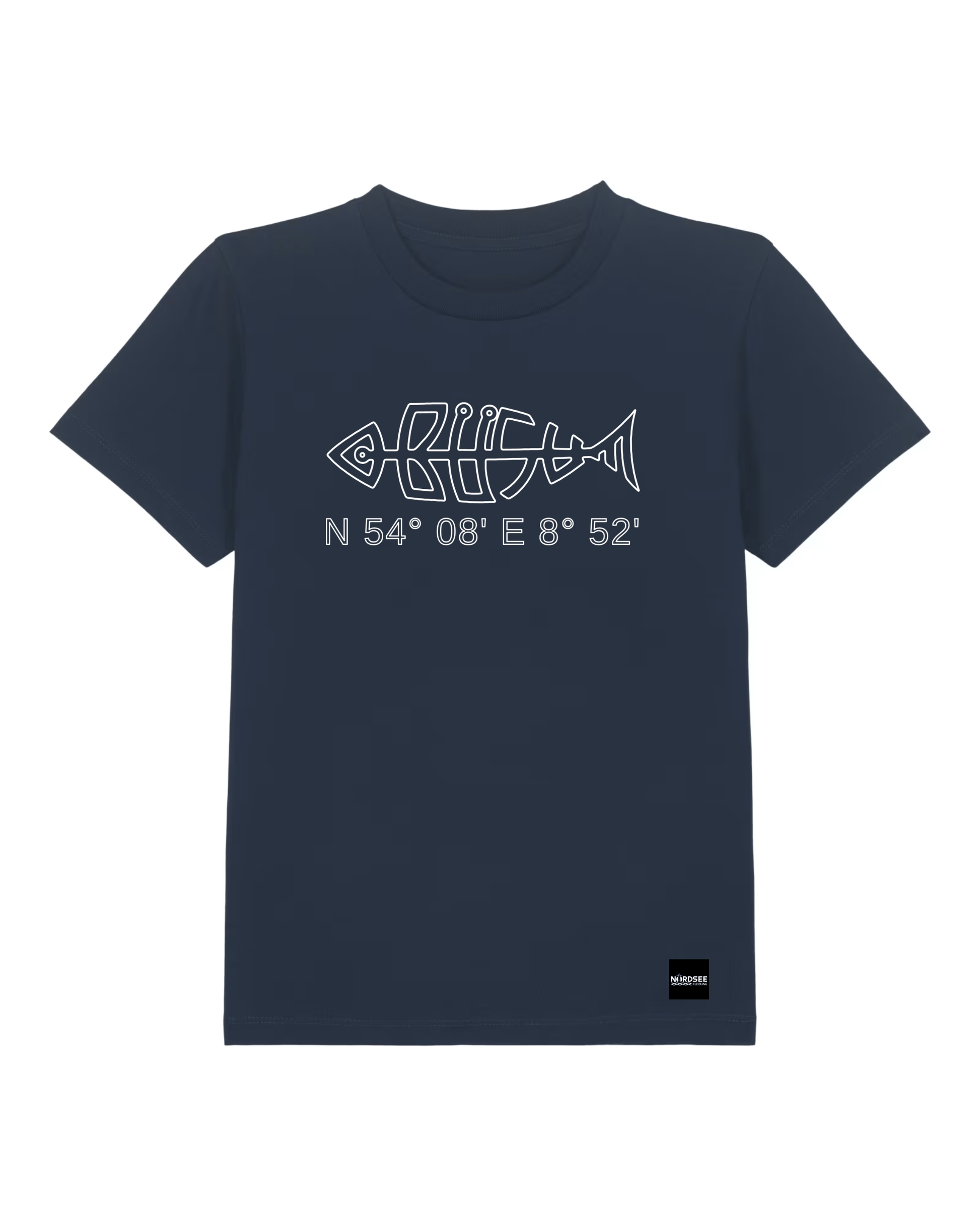 T-Shirt Büsumfisch Outline Kids