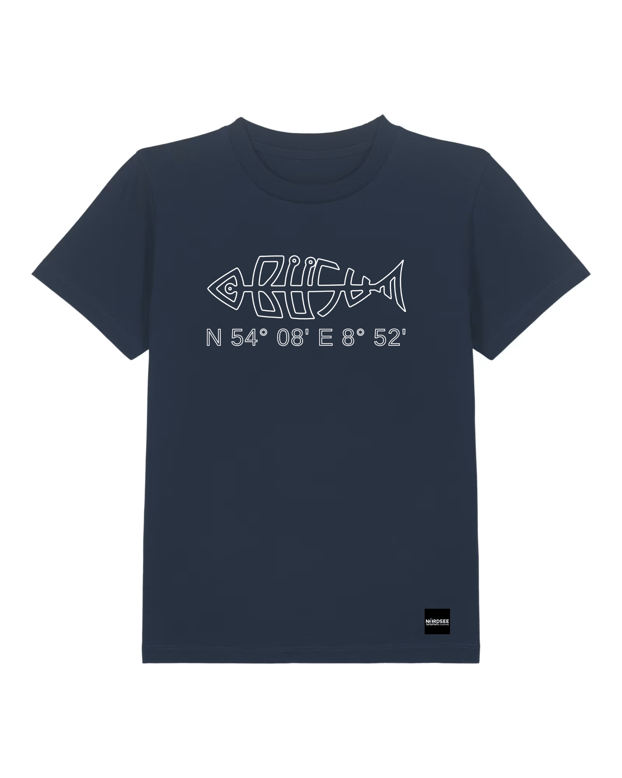 T-Shirt Büsumfisch Outline Kids