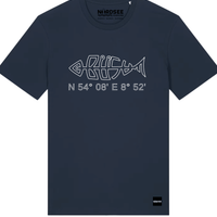 T-Shirt Büsumfisch Outline
