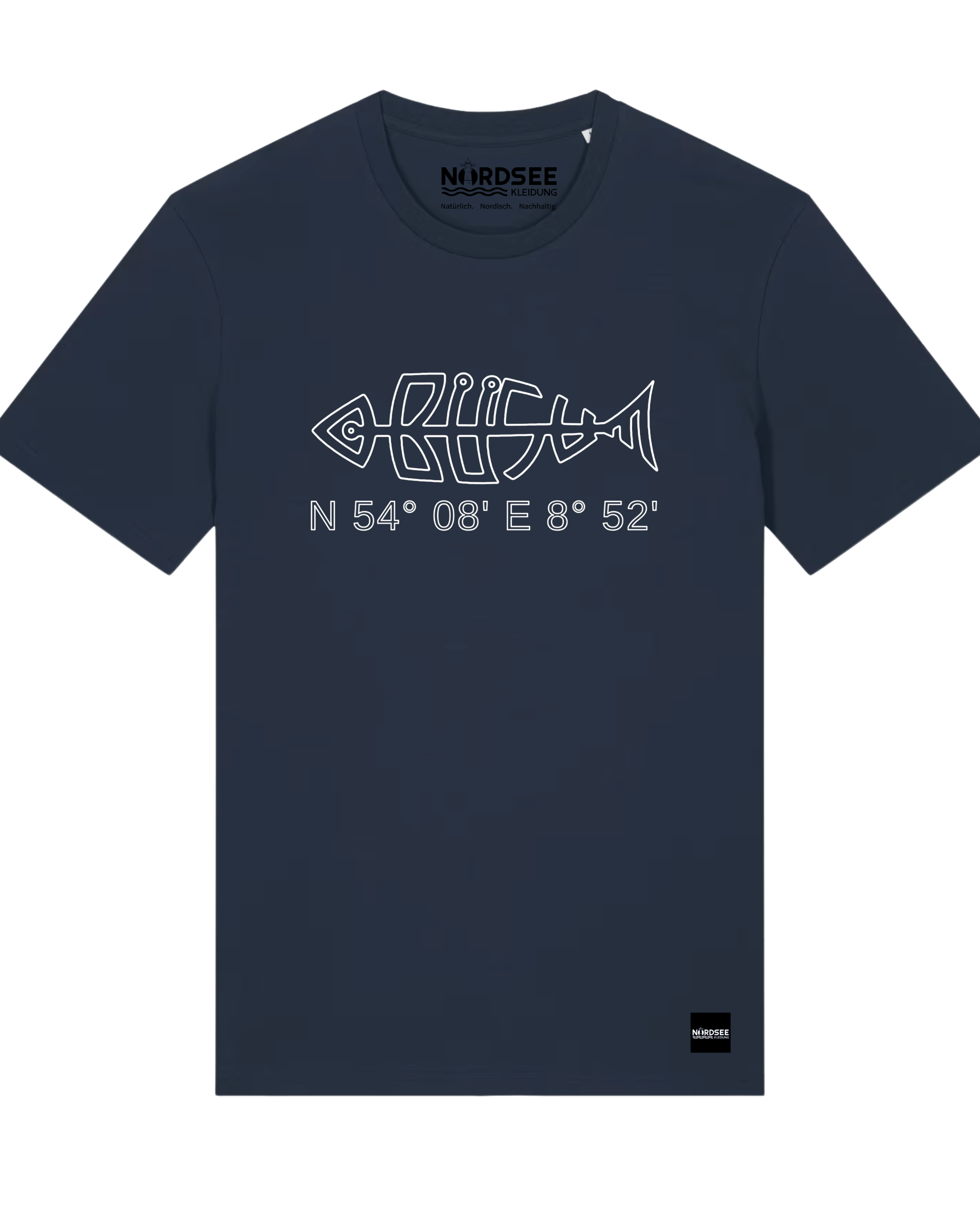T-Shirt Büsumfisch Outline