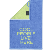 Gästehandtuch COOL PEOPLE LIVE HERE