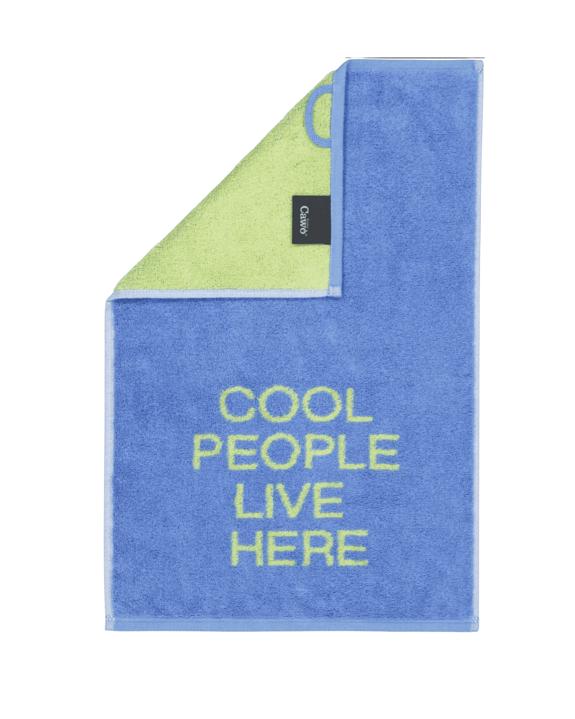 Gästehandtuch COOL PEOPLE LIVE HERE
