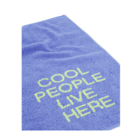 Gästehandtuch COOL PEOPLE LIVE HERE
