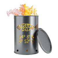 Feuertonne "Büsumfisch"