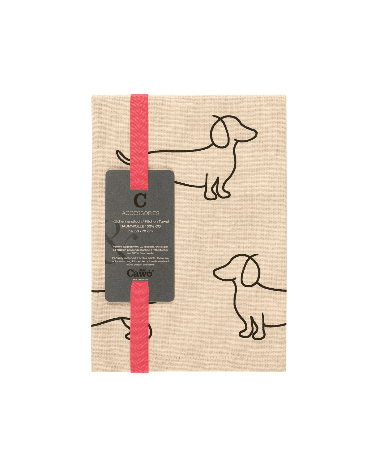 Geschirrtuch WE LOVE DOGS