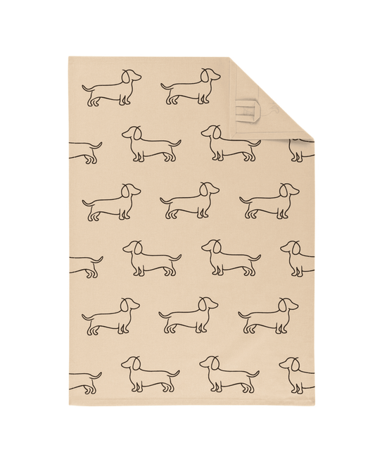 Geschirrtuch WE LOVE DOGS