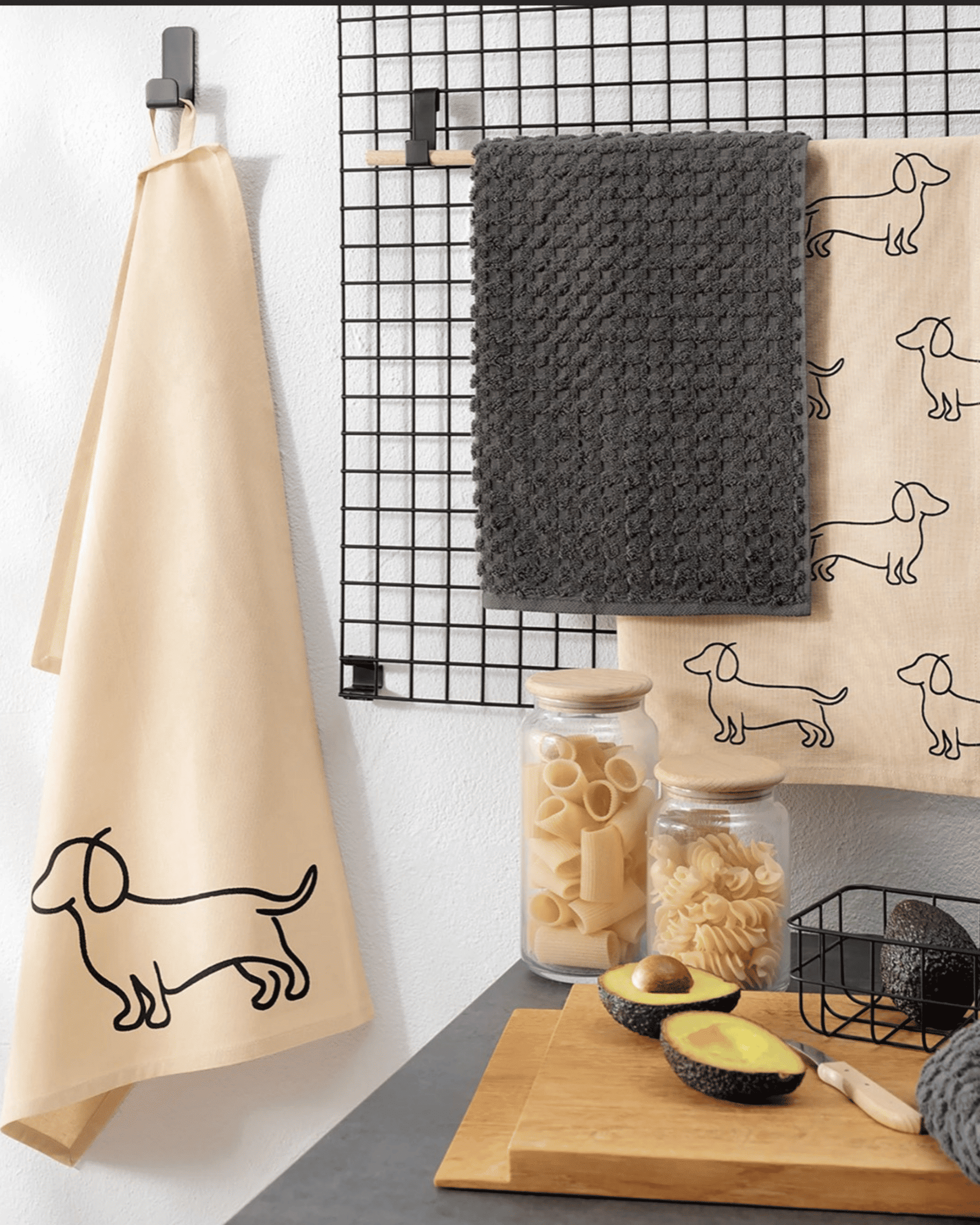 Geschirrtuch WE LOVE DOGS
