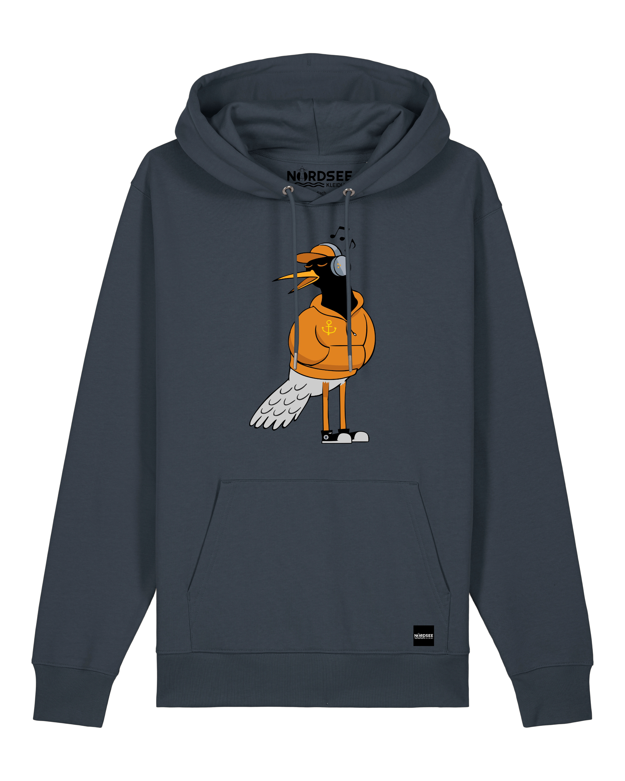 Pullover "Fancy Bird Greta" India Ink Grey