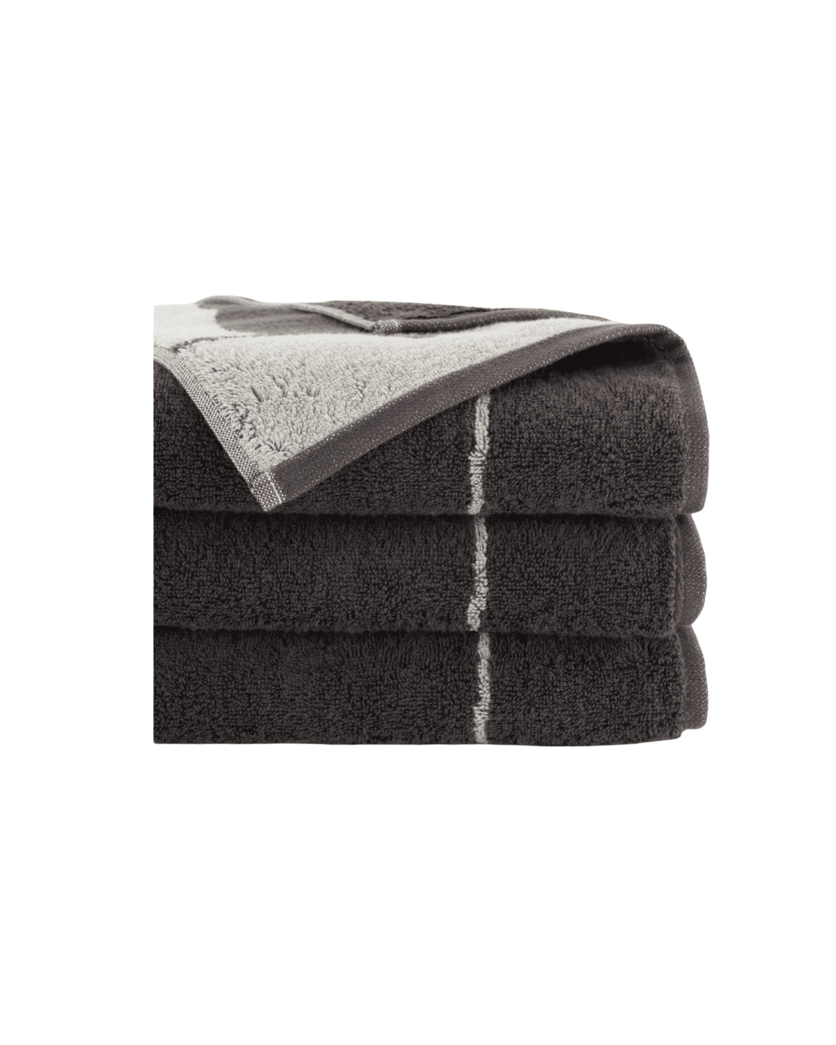 Handtuch CUTE CATS You Me Basalt Platin Stapel 1