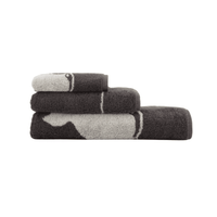 Handtuch CUTE CATS You Me Basalt Platin Stapel 2
